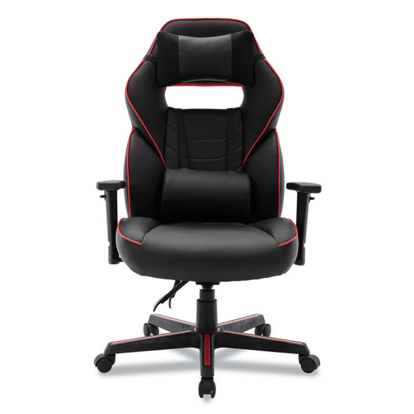 Alera Racing Style Ergonomic Gaming Chair w Black/Red Trim