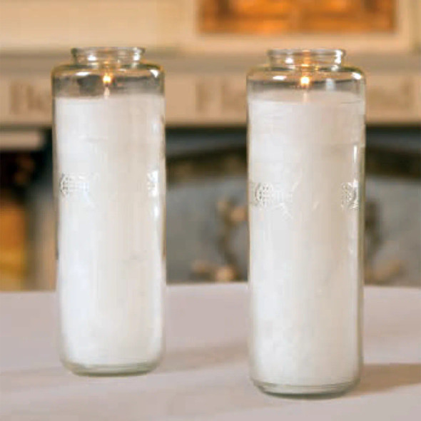 Dadant Sanctuary Candle 51% BWX 7 Day Bottleneck Glass 12/cs