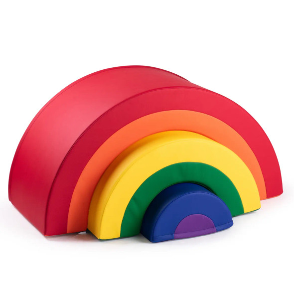 Bintiva Rainbow Arch Soft Play Trio