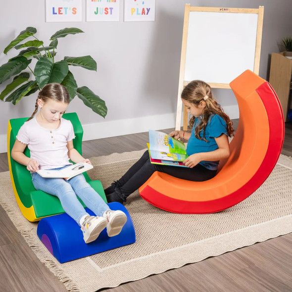 Bintiva Rainbow Arch Soft Play Trio