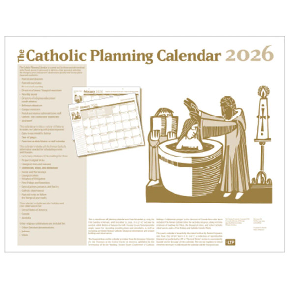 Catholic Planning Calendar 2026