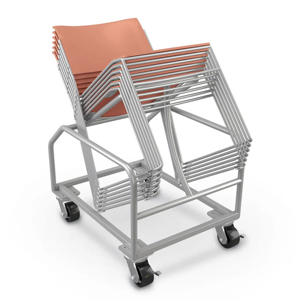 MooreCo Akt Stacking Chair Cart