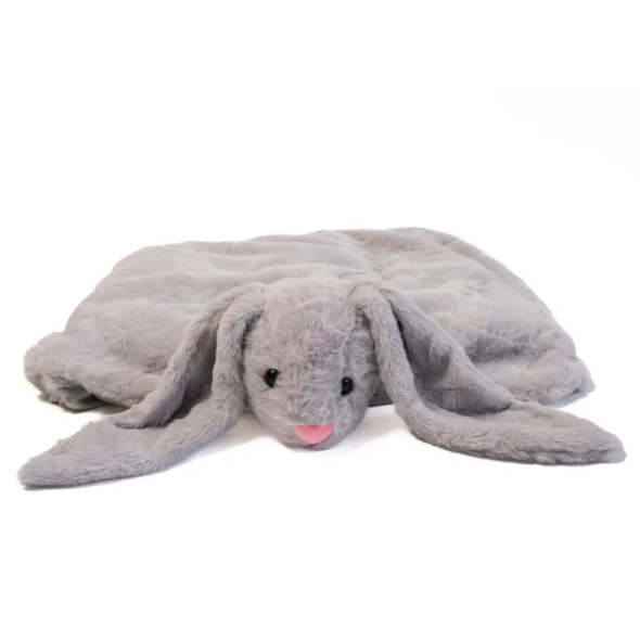 Bintiva Weighted Lap Bunny  Gray