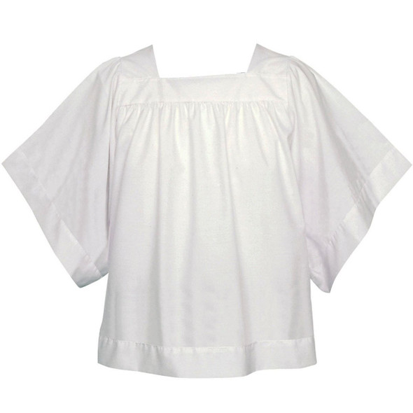 Abbey Liturgical Surplice Square Neck Extra Full Cut
