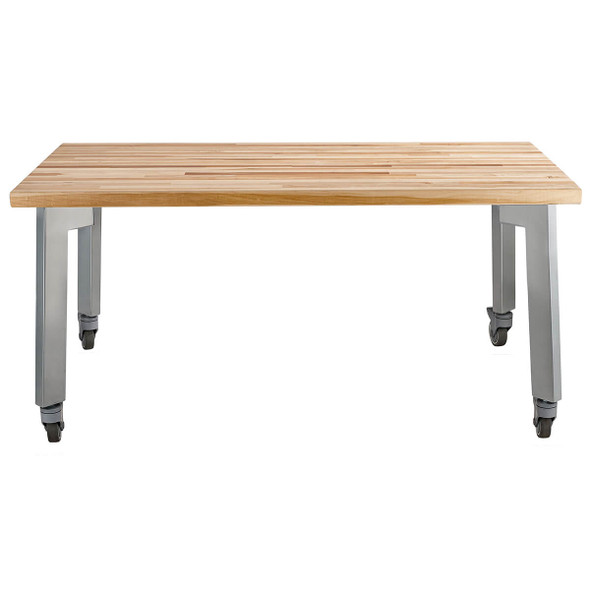 NPS Titan Table w Butcherblock Top 30"H