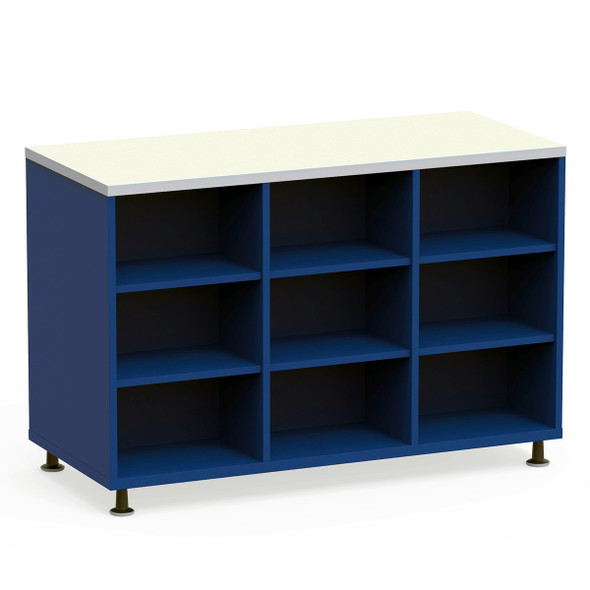 KI Ruckus Single-Face Cubbies 3x3 Open Units