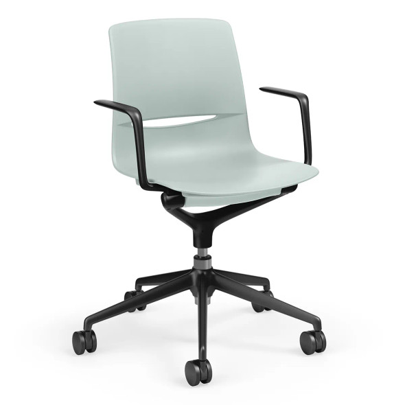 KI LimeLite Fixed Height Conference Chair w Arms