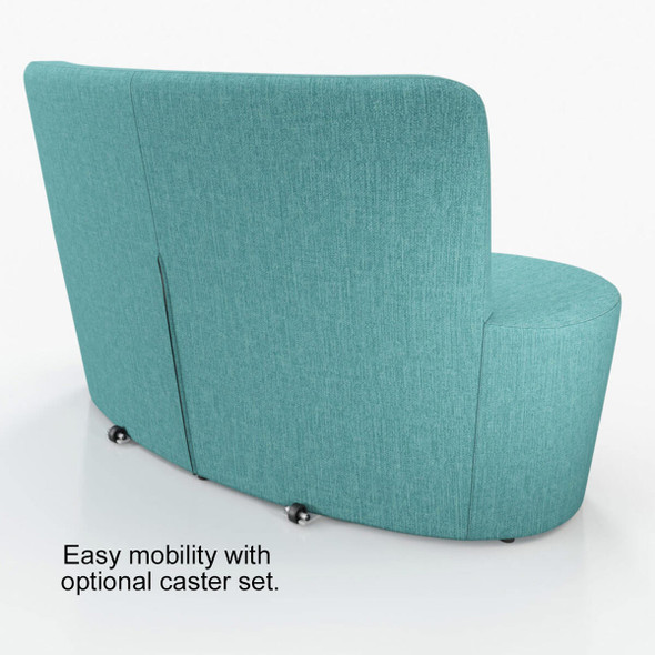 Smith System Flowform Learn Lounge Double Seat