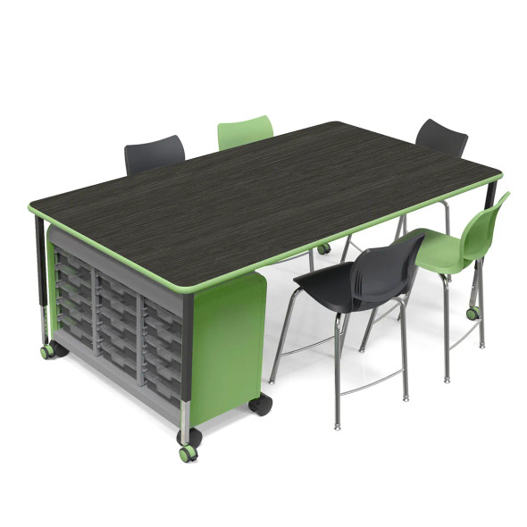 Smith System Planner 48x90" Adjustable Height Activity Table