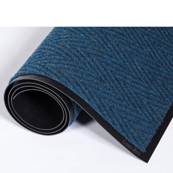 Crown Chevron Scraper-Wiper Mat