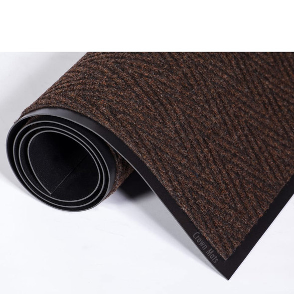 Crown Chevron Scraper-Wiper Mat