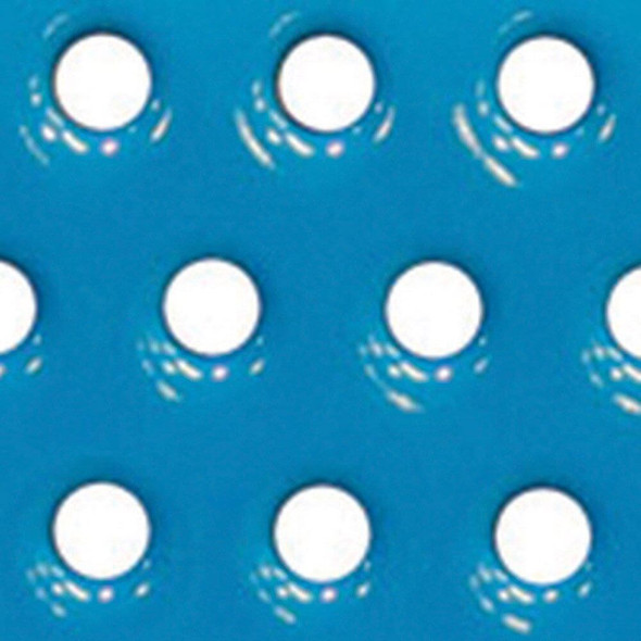 Leisure Craft 6' Perforated Bench w Back 11 1/2" W Seat Portable