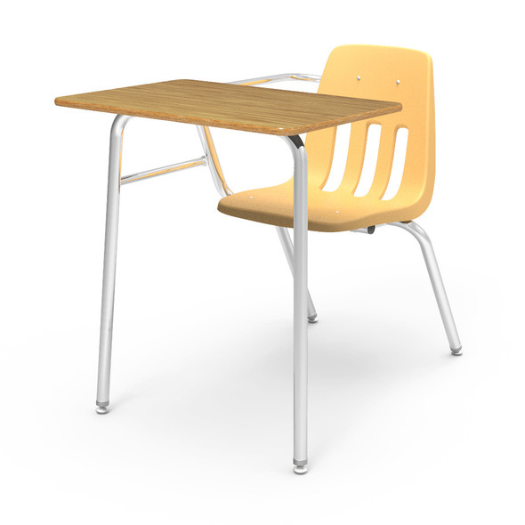Virco 9000 Series Chair Combo, 18" x 24" Top, High Pressure Laminate, No Bookrack