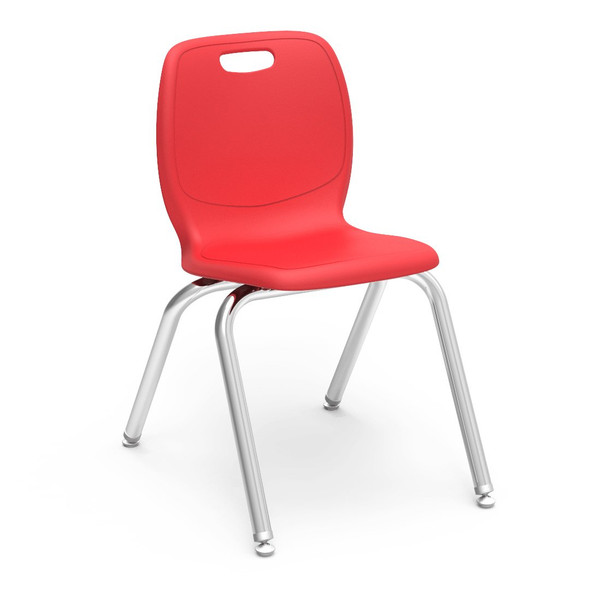 Virco N2 Series 4-Leg Stack Chair 16"
