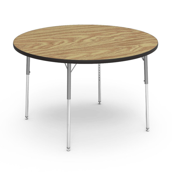 Virco 4000 Series 48" Round Activity Table 22" - 30" H