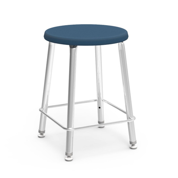 Virco 120 Series Polypropylene Seat Stool 17 7/8" Seat Height