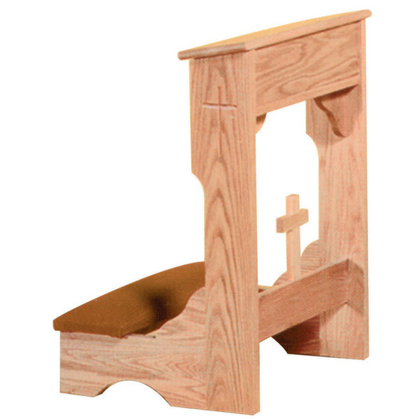 Woerner 2122 Prie Dieu with Shelf