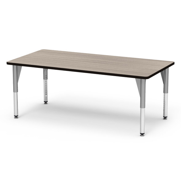 Virco 5000 Series Table 36" x 72",  24" - 32" H