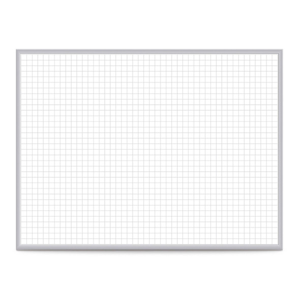Ghent Grid 1"x1"Non-Magnetic Whiteboard Aluminum Frame