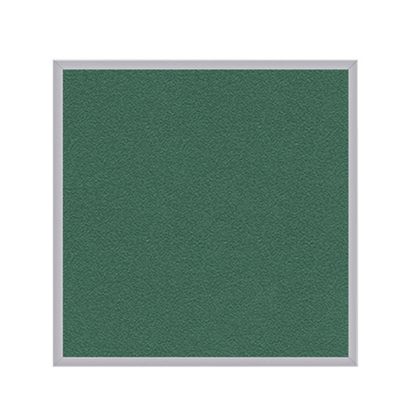 Ghent 4'x4' Aluminum Frame Vinyl Bulletin Board