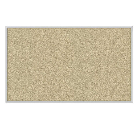 Ghent 4'x6' Aluminum Frame Vinyl Bulletin Board