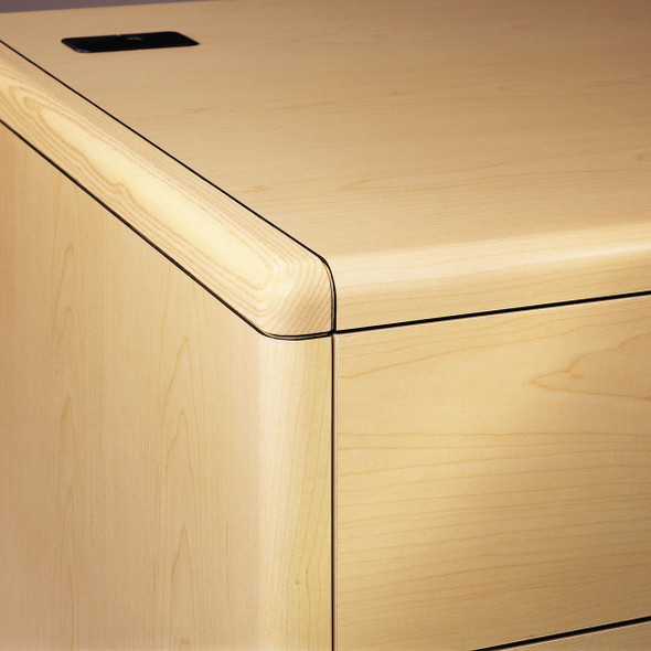 HON 10700 Series Left Pedestal Desk 66Wx30D