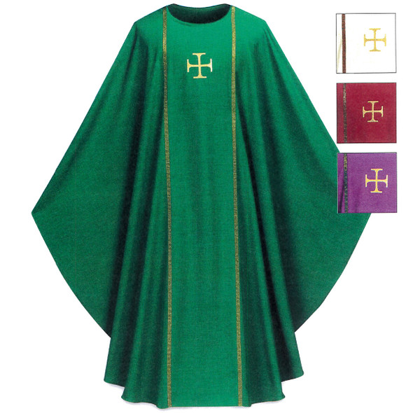 Slabbinck Gothic Chasuble in Pius Fabric