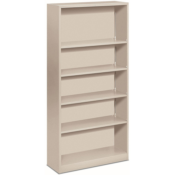HON Brigade 5-Shelf Steel Bookcase