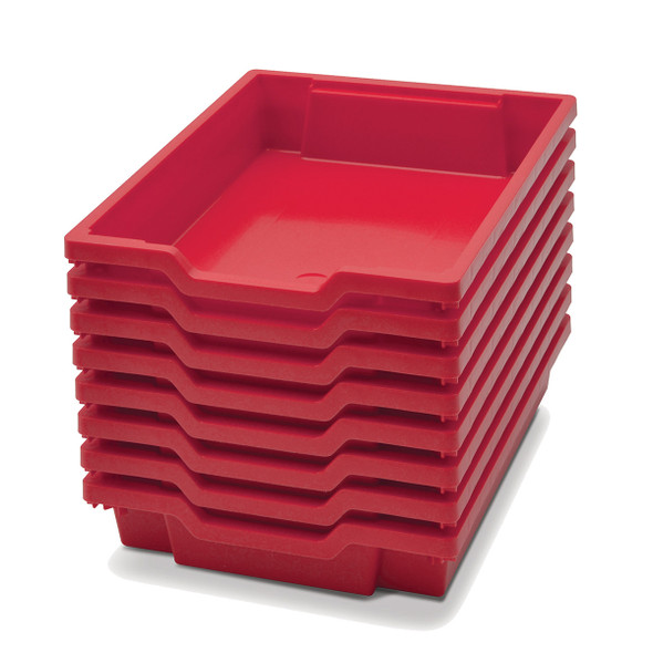 Gratnells Shallow F1 Tray Pack of 8