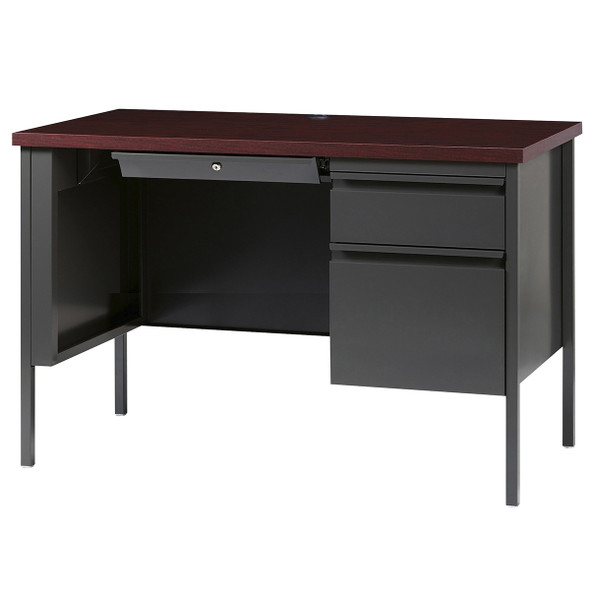 Lorell Fortress Laminate Top Desk 45-1/2" x24"