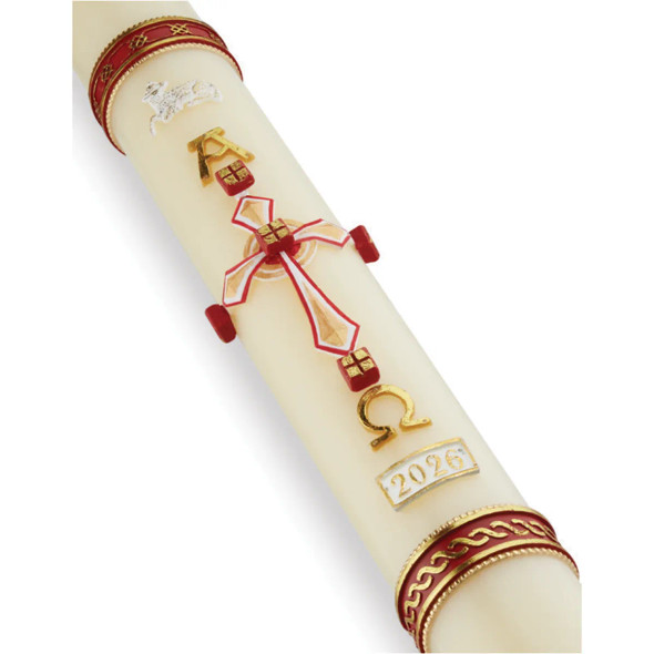 Root Paschal Candle Angus Dei
