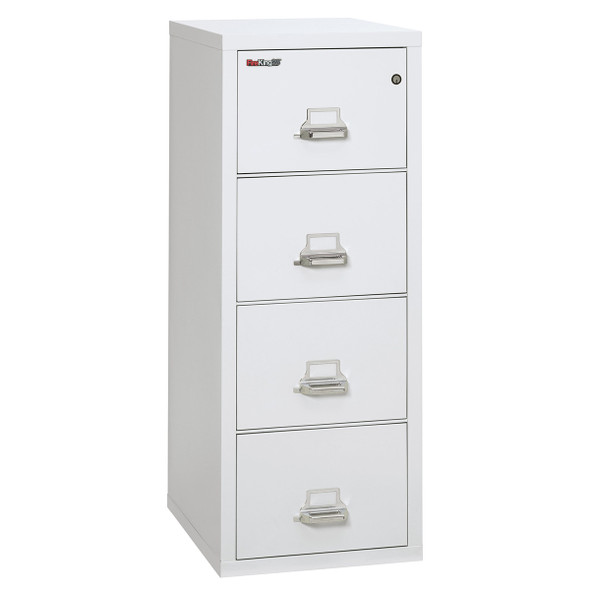 FireKing 25 4-Dr Vertical Fire-Resistant File Letter 25" D