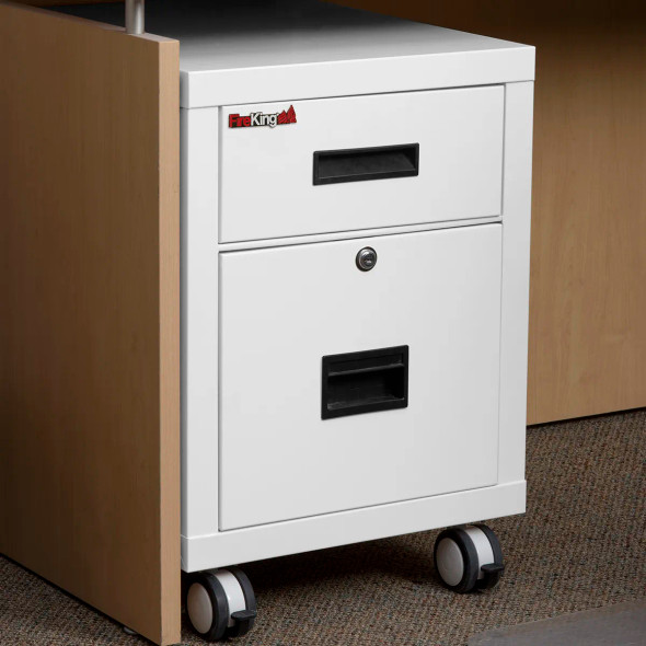 FireKIng Fire-Rated Mobile Pedestal File