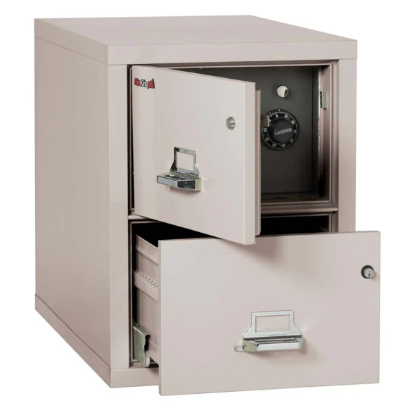 FireKing Safe-in-a-File 2-Dr Vertical Fire-Resistant File Legal 31"D