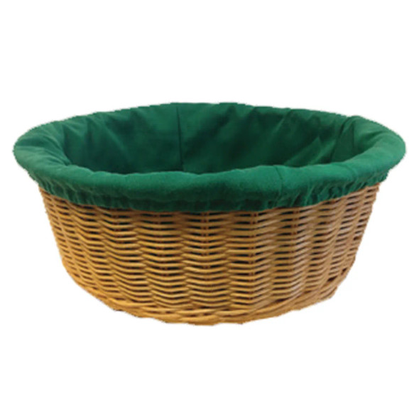 Remey 12" Round Collection Basket w Removable Liner