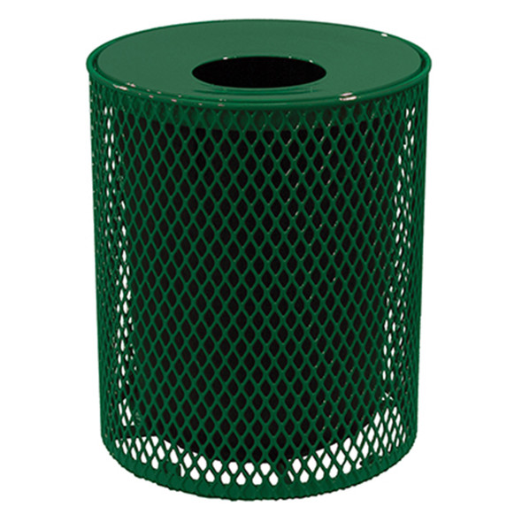 Leisure Craft 32 Gal Expanded Metal Receptacle