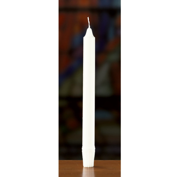 Will & Baumer Stearine Candle Polar Brand 7/8" x 8" SFE 36/Bx 2 Bx/Cs