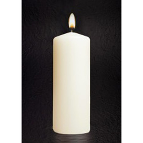 Emkay Ceremonial Pillar Candle 8" x 3"