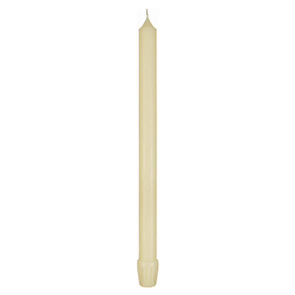 Root Altar Candle 100% Beeswax 55/64"x17 1/2" 18/Bx Self Fitting End