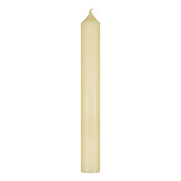 Root Altar Candle 100% Beeswax 1-15/32" x 12" 12/Bx Recessed Base