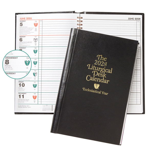 2028 Liturgical Desk Calendar Hard Cover