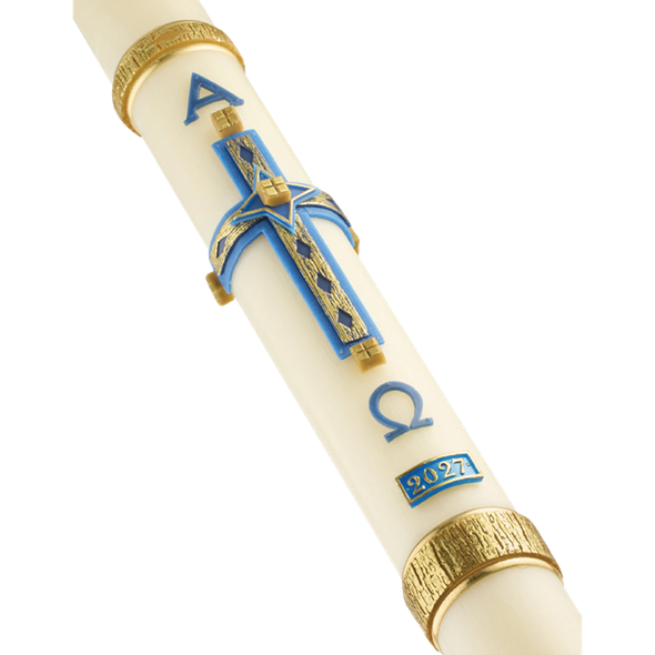 Root Paschal Candle Once For All