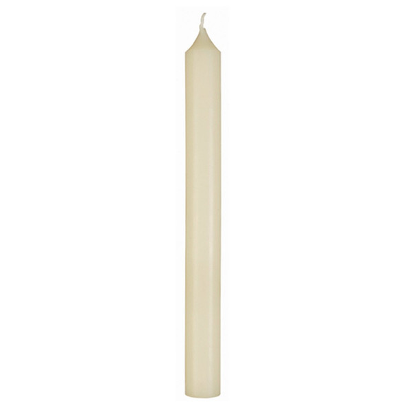 Root Altar Candle 51% Beeswax 1-1/8"x16" 12/Bx Self Fitting End