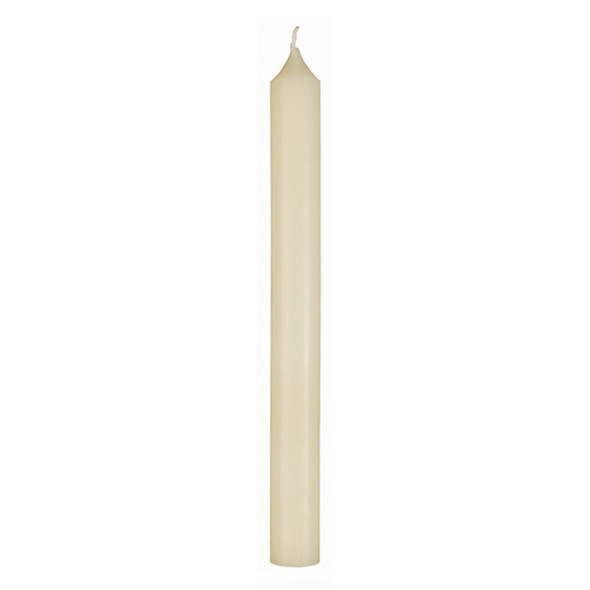 Root Altar Candle 51% Beeswax 1-1/4"x10" 12/Bx Plain End