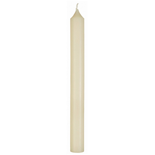 Root Altar Candle 51% Beeswax 1-1/8"x24" 6/Bx Plain End