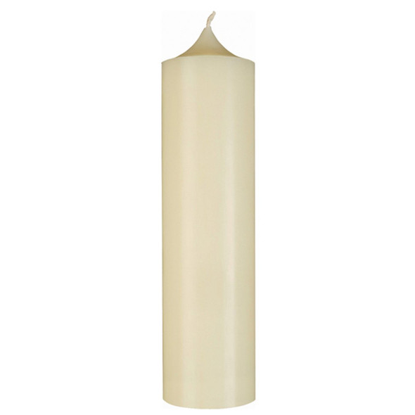 Root Altar Candle 51% Beeswax 2-1/2"x10" 6/Bx All Purpose End