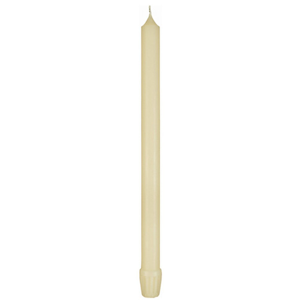 Root Altar Candle 51% Beeswax 1"x12-1/2" 24/Bx Self Fitting End