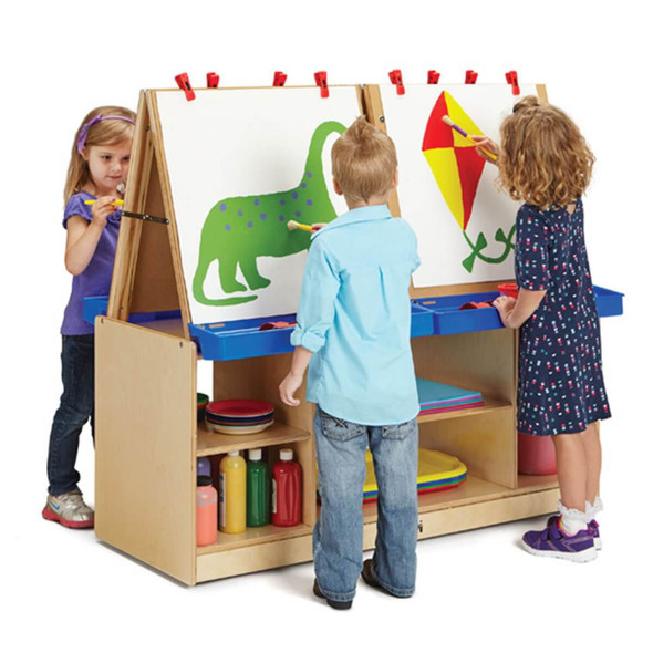 Jonti-Craft 4-Station Art Center