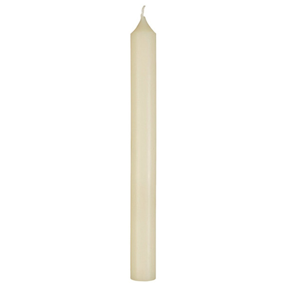 Root Spring Tube Candle 51% Beeswax 7/8" x 16 1/2" 18/Bx Plain End