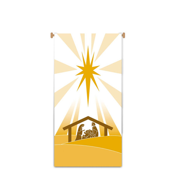 Slabbinck Small Banner Christmas 24" x 48"
